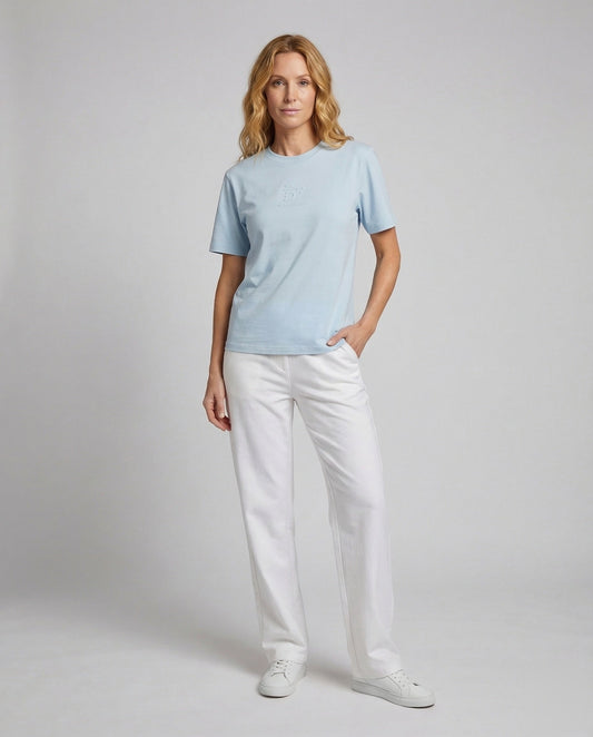 Pantaloni Chino Donna Vita Alta Taglio Largo - Brentozzi