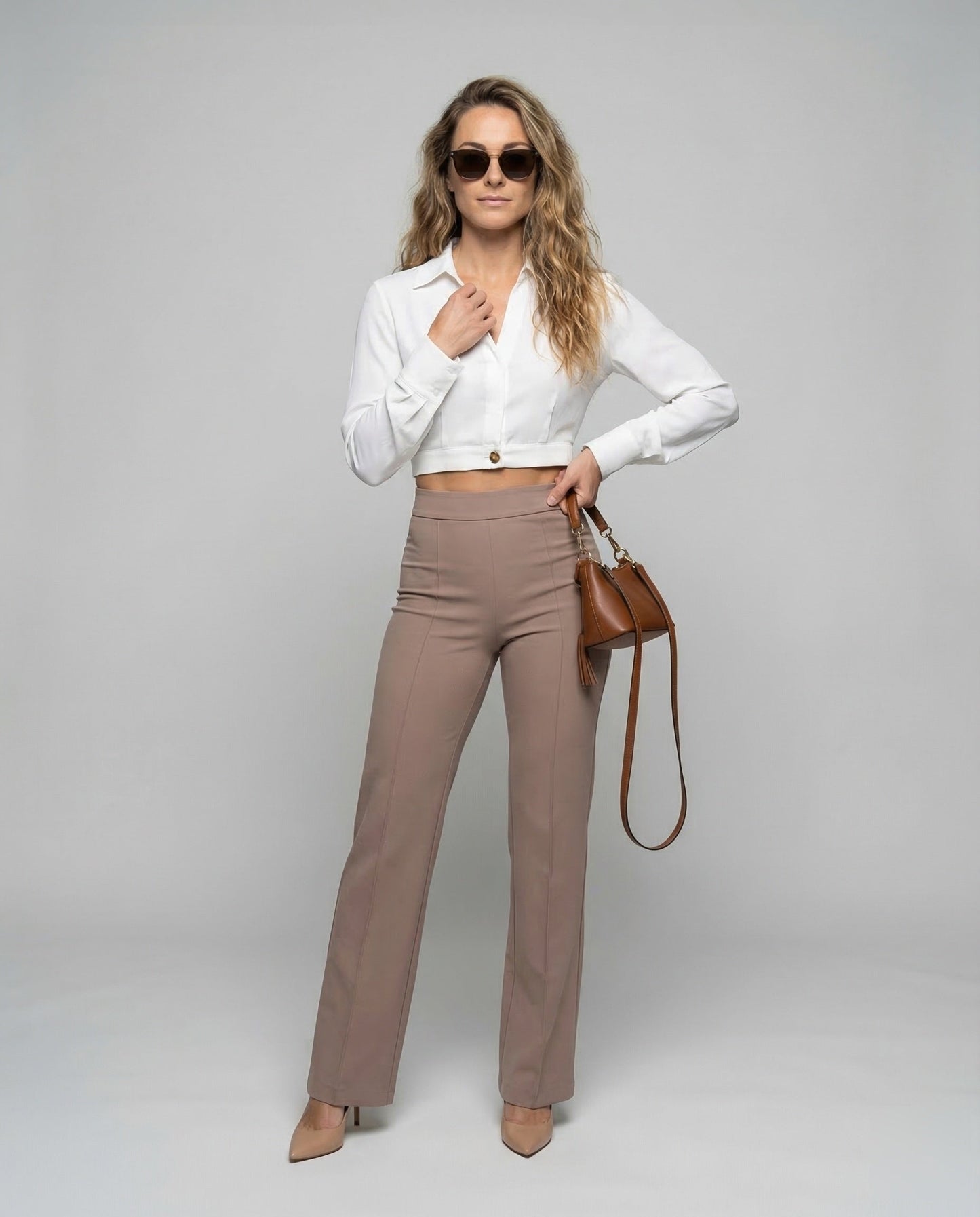 Pantaloni Donna Modellanti Gamba Extra Lunga - Brentozzi