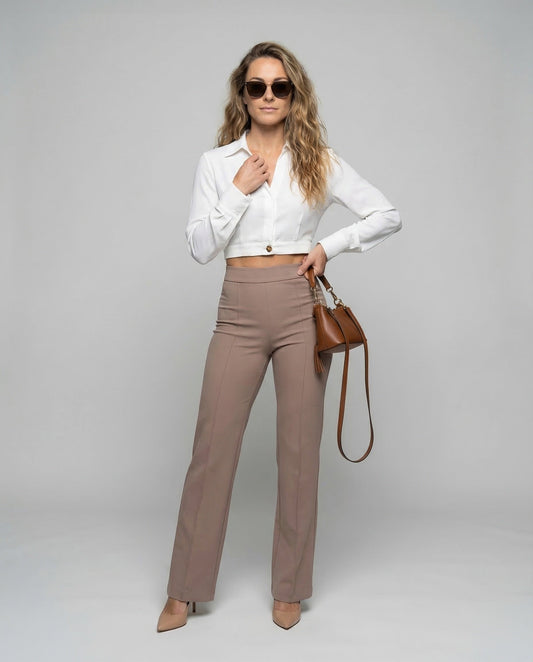 Pantaloni Donna Modellanti Gamba Extra Lunga - Brentozzi