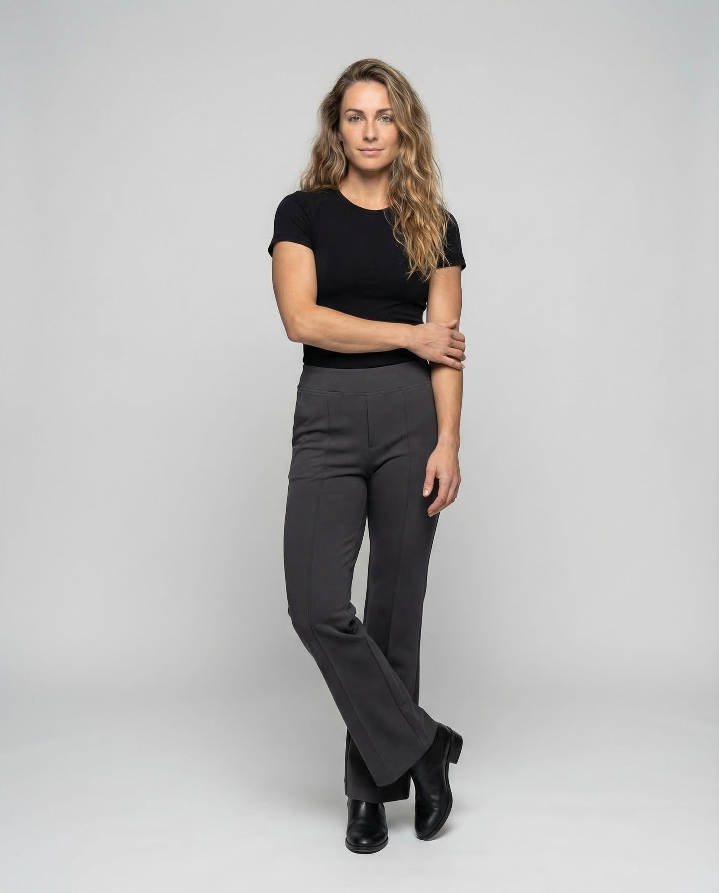 Pantaloni Donna Comfort Vita Elasticizzata Coperta - Brentozzi