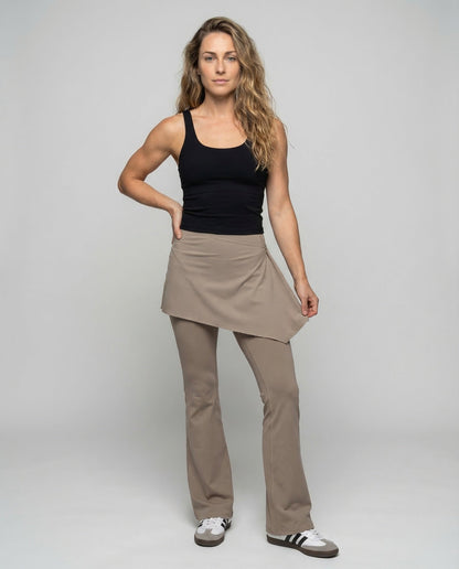 Pantaloni Termici Donna con Mini Gonna Integrata - Brentozzi