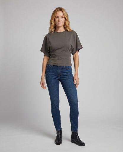 Donna Oversize Manica A Pipistrello Girovita Sagomato - Brentozzi