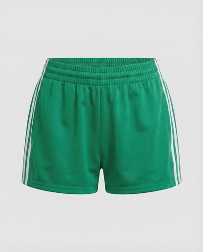 Pantaloncini Sportivi Donna con Tre Strisce Laterali