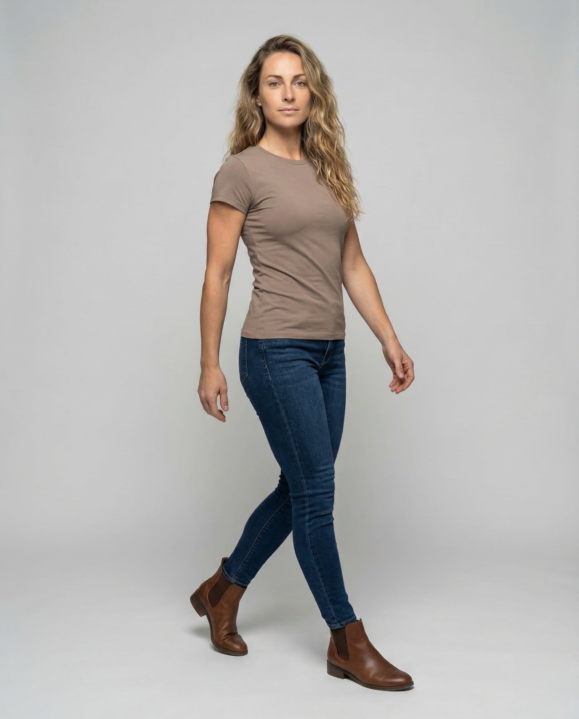 T-shirt Donna in Jersey di Cotone con Logo Friends - Brentozzi