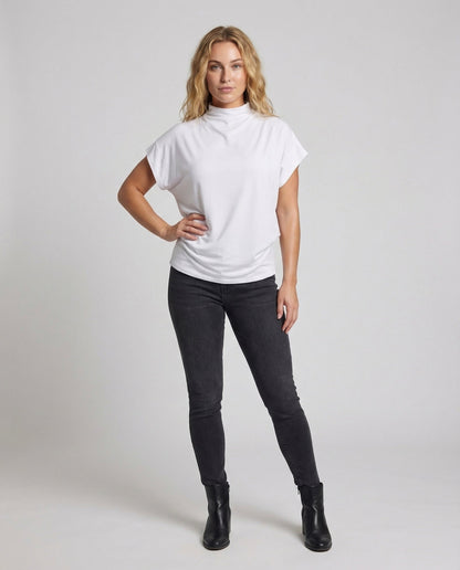 Maglia Donna Collo Alto Manica Pipistrello - Brentozzi
