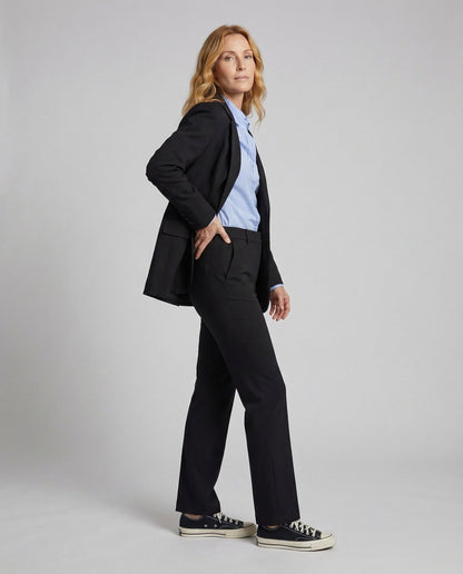 Blazer Donna Stile Boyfriend Tasche a Filetto - Brentozzi