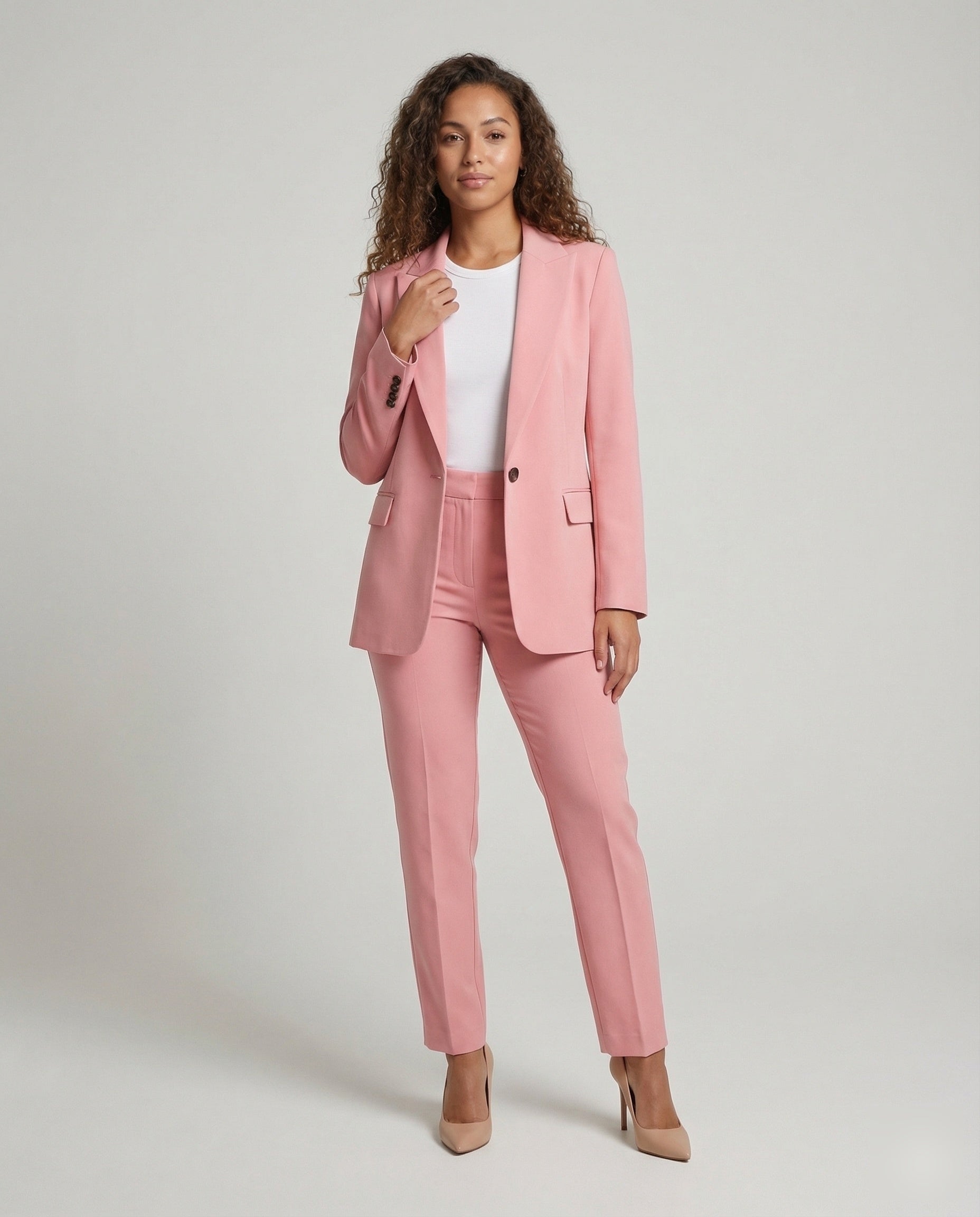 Completo Donna Blazer Lungo e Pantaloni Slim - Brentozzi