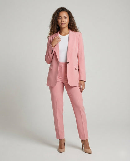Completo Donna Blazer Lungo e Pantaloni Slim - Brentozzi