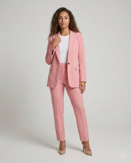 Completo Donna Blazer Lungo e Pantaloni Slim - Brentozzi