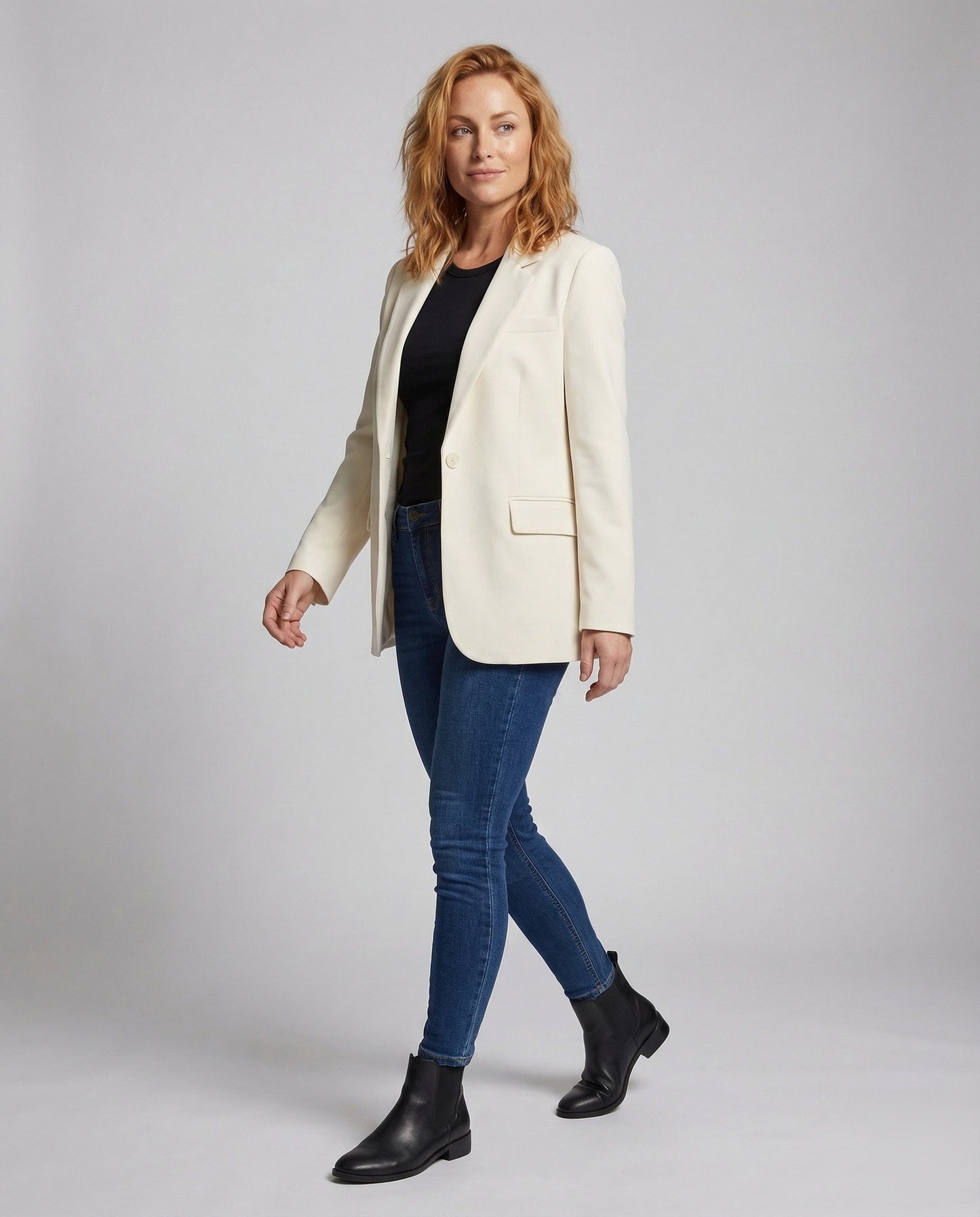 Blazer Oversize Donna con Polsini e Gemelli - Brentozzi