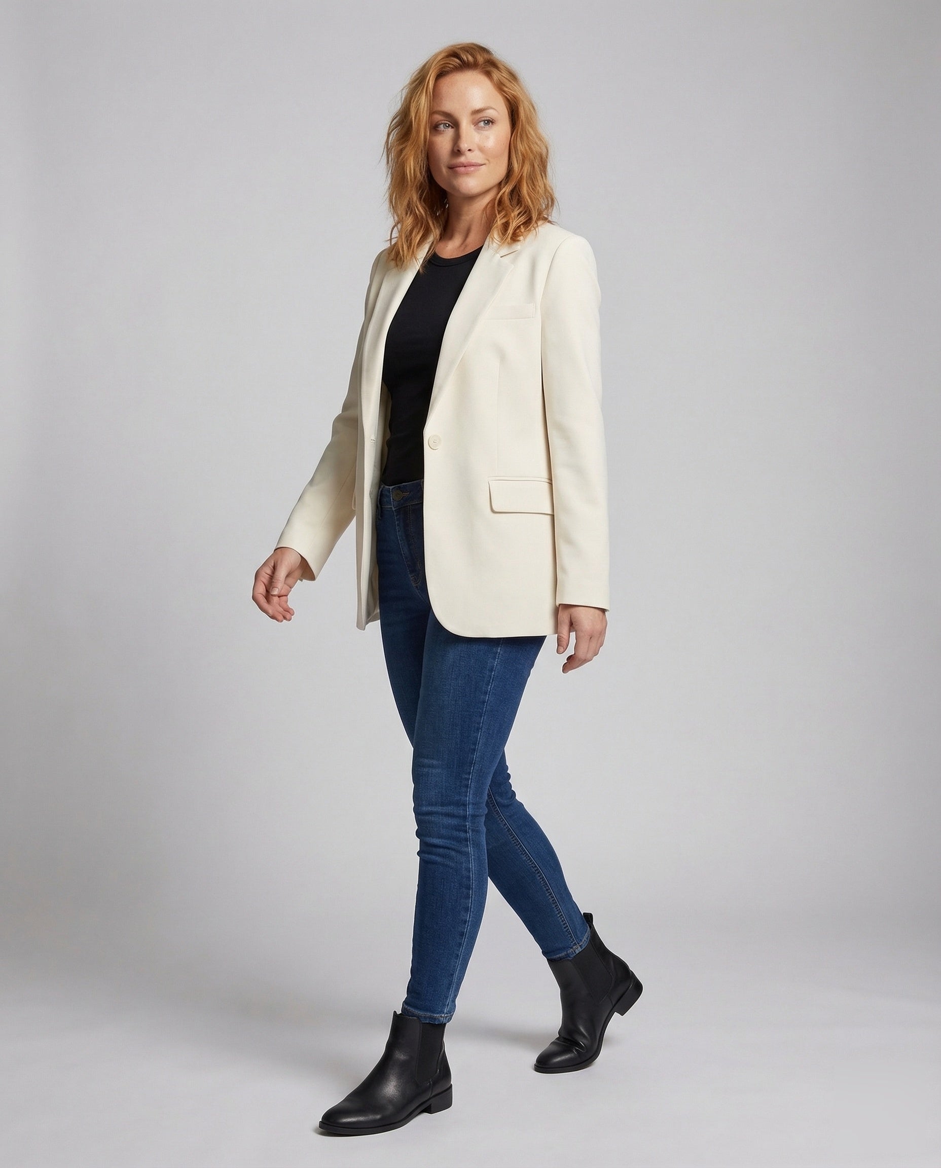 Blazer Oversize Donna con Polsini e Gemelli - Brentozzi