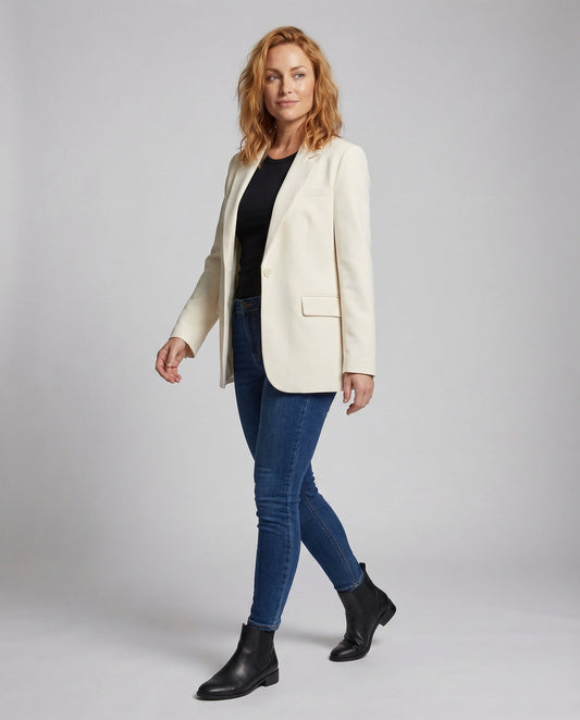 Blazer Oversize Donna con Polsini e Gemelli - Brentozzi