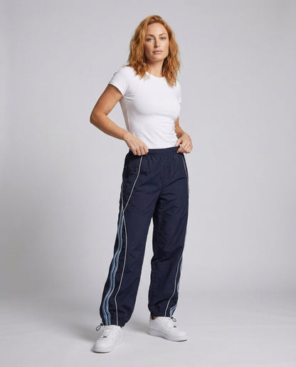 Pantaloni Donna da Allenamento con Paspel Contrasto - Brentozzi