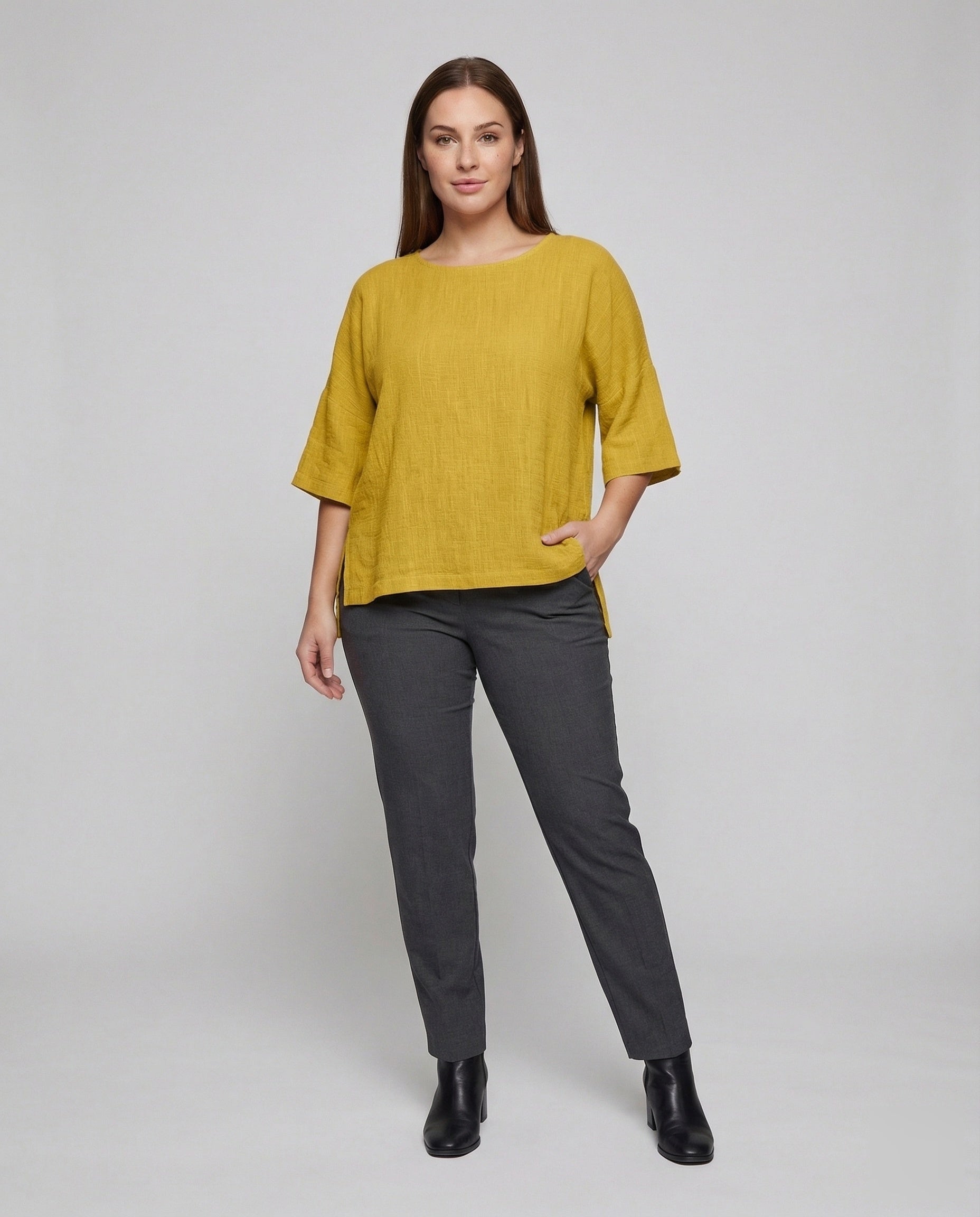 Tunica Oversize Donna Manica Pipistrello Ampia - Brentozzi