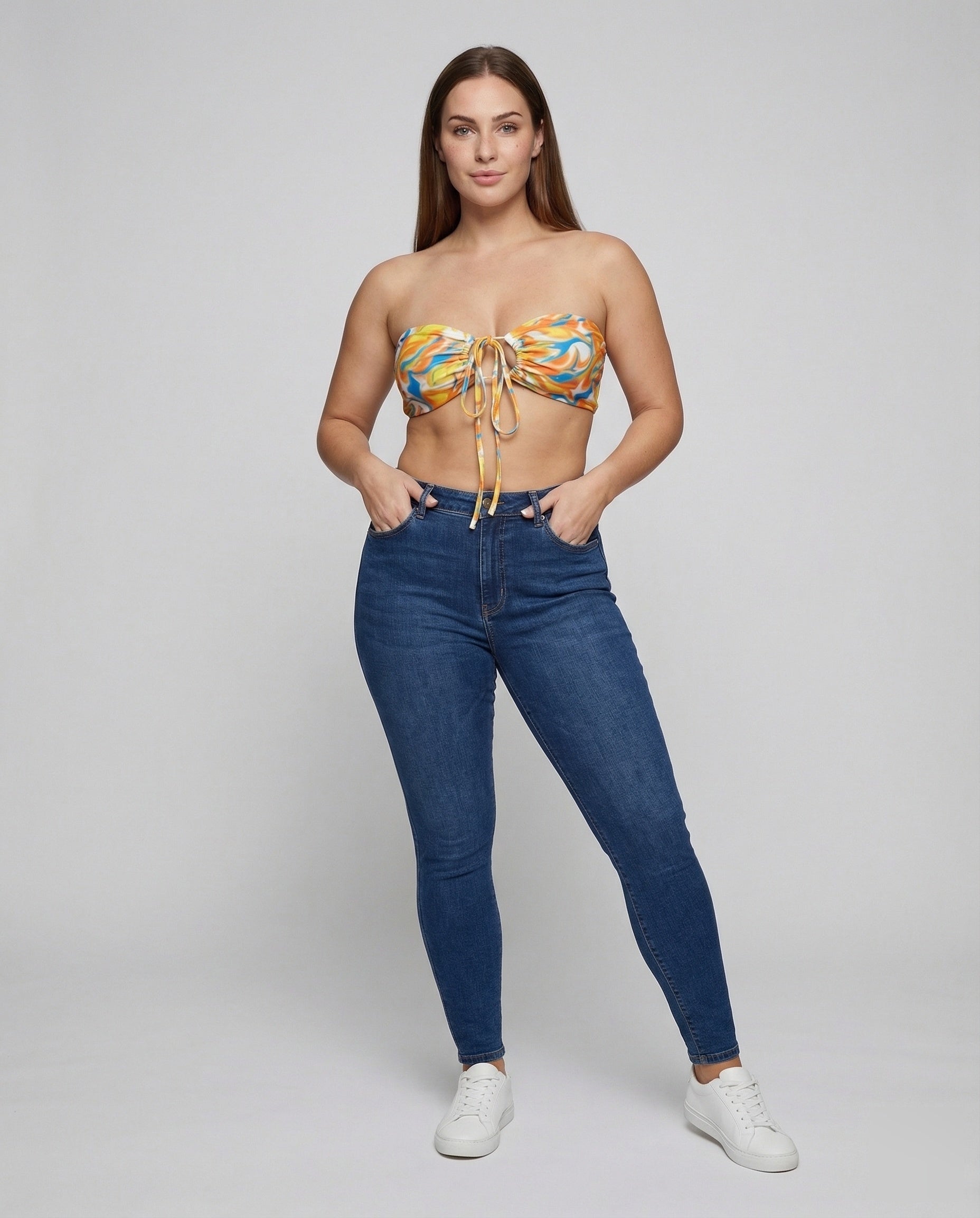 Bandeau Donna con Arricciatura Centrale - Brentozzi