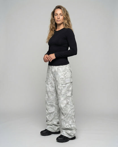 Pantaloni Cargo Unisex Tessuto Tecnico Vestibilità Regular - Brentozzi