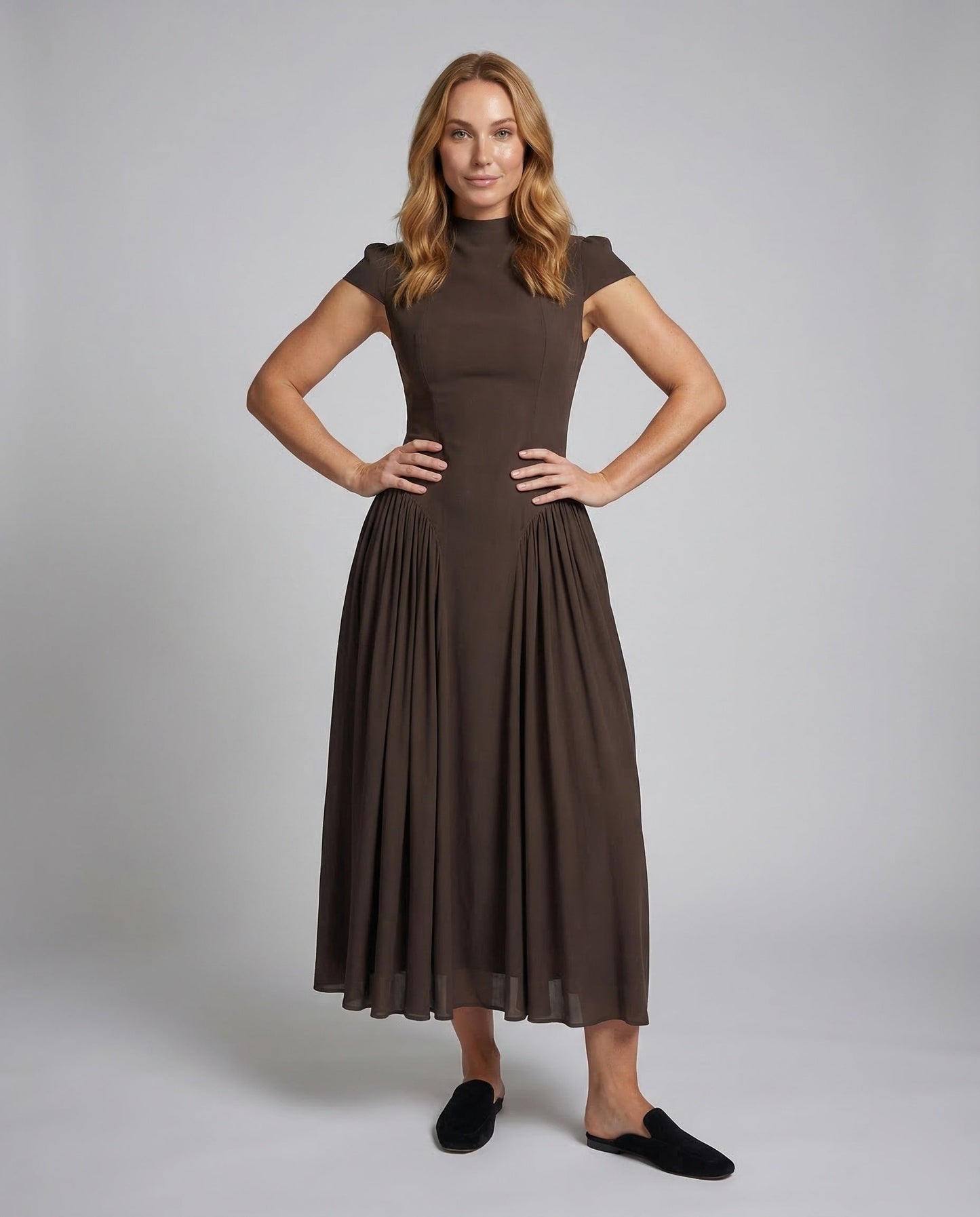 Abito Maxi Donna con Corsetto Sagomato - Brentozzi