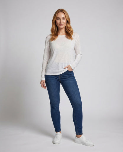 Maglia Donna Jersey Manica Lunga Vestibilità Oversize - Brentozzi