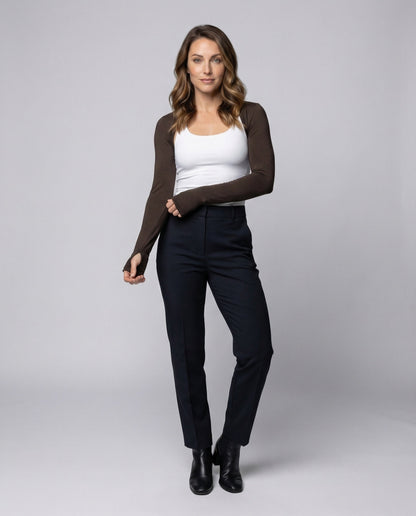 Bolero Donna Maglia Sottile Spalle Raglan Slim Fit - Brentozzi