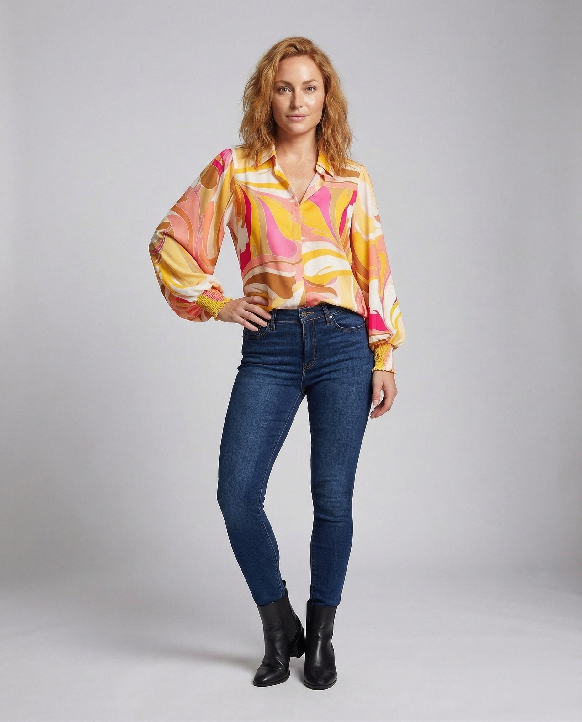 Maglione Donna in Maglia Sottile con Cintura Laterale Scollo U-Boot - Brentozzi