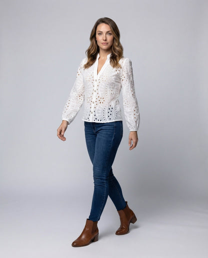 Jeans Donna Stretch Svasati Effetto Usato al Ginocchio Vestibilità a - Brentozzi