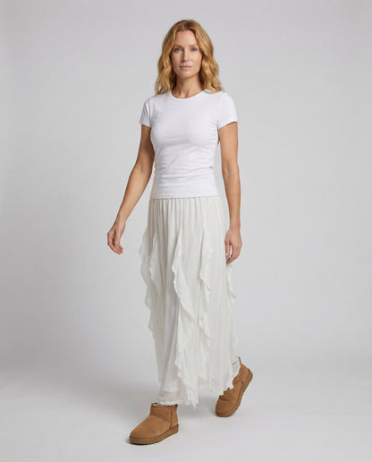 Pantaloni Palazzo Donna Vita Alta Ampia Sagomati - Brentozzi