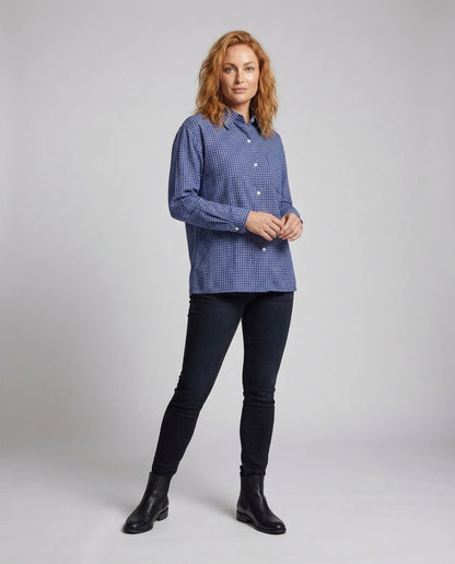 Pantaloni Donna in Jersey Strutturato Vita Alta Comodi - Brentozzi