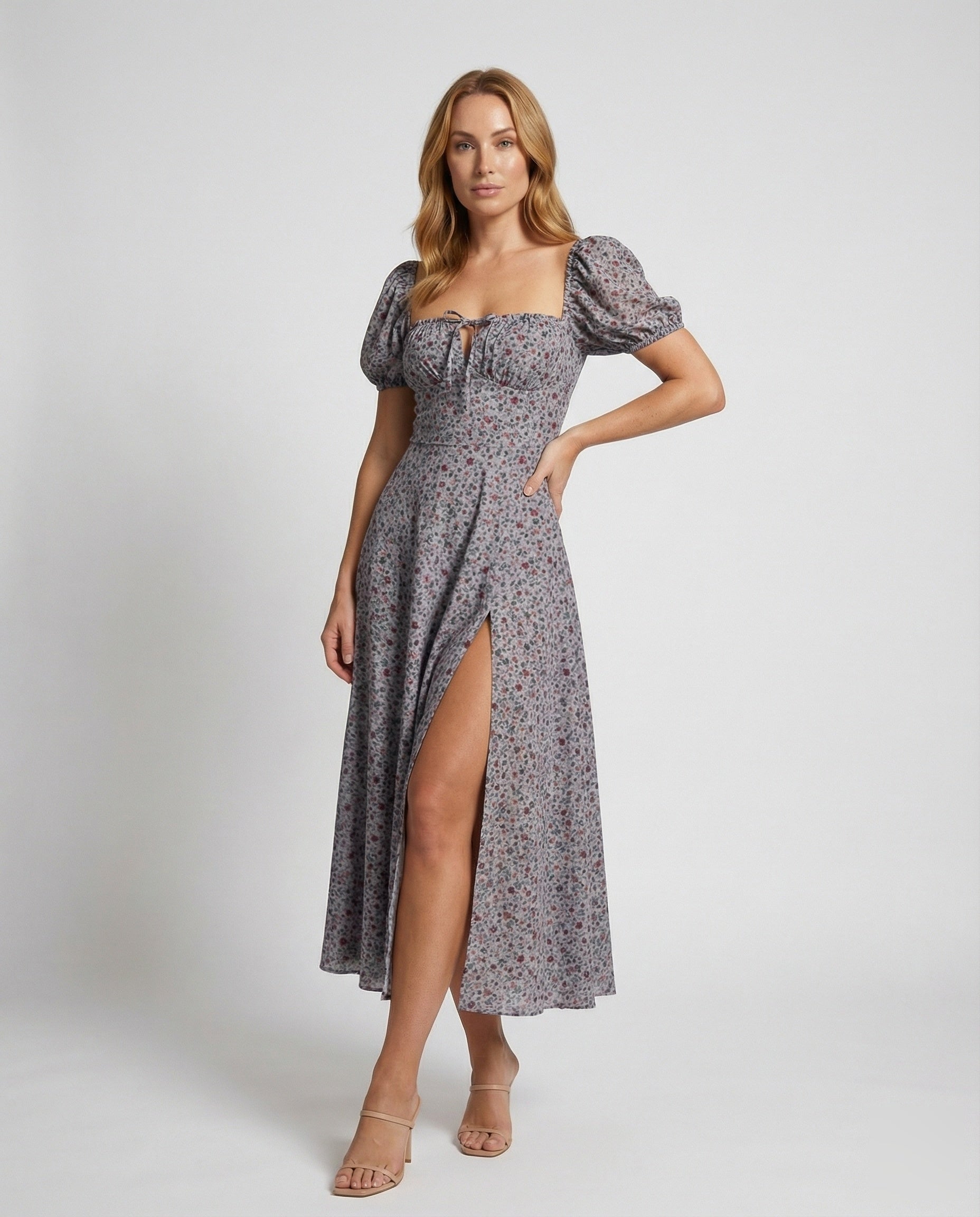 Negligé Corto Donna in Satin con Coppe in Pizzo - Brentozzi