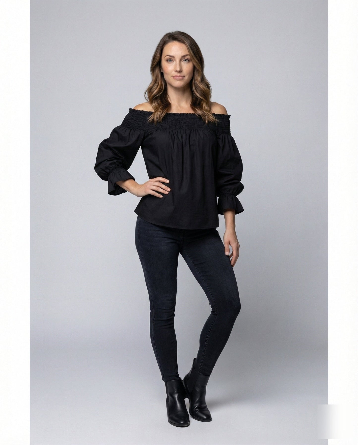 Abito Camicia Lungo Donna in Misto Lino Slim - Brentozzi