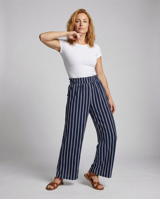 Pantaloni Lounge Donna Sportivi con Righe Laterali - Brentozzi
