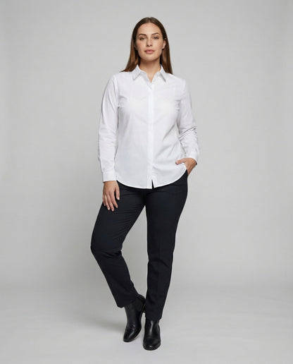 Camicia Donna in Popeline Taglio Ampio - Brentozzi