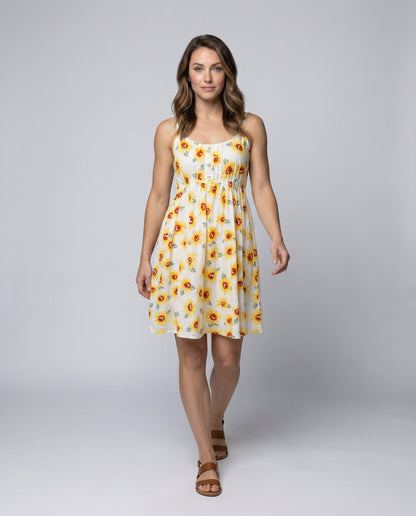 Abito Mini Donna Fantasia Floreale