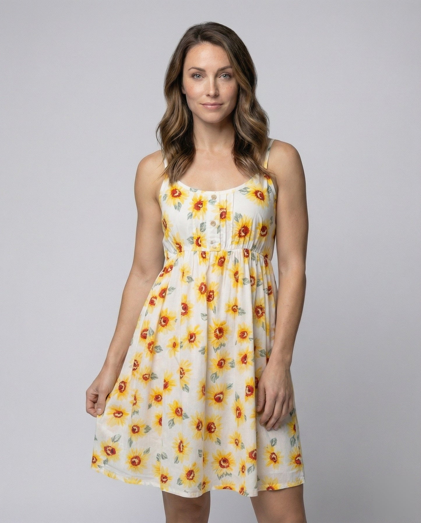 Abito Mini Donna Fantasia Floreale