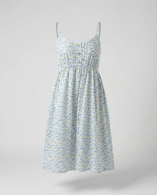 Abito Mini Donna Fantasia Floreale - Brentozzi