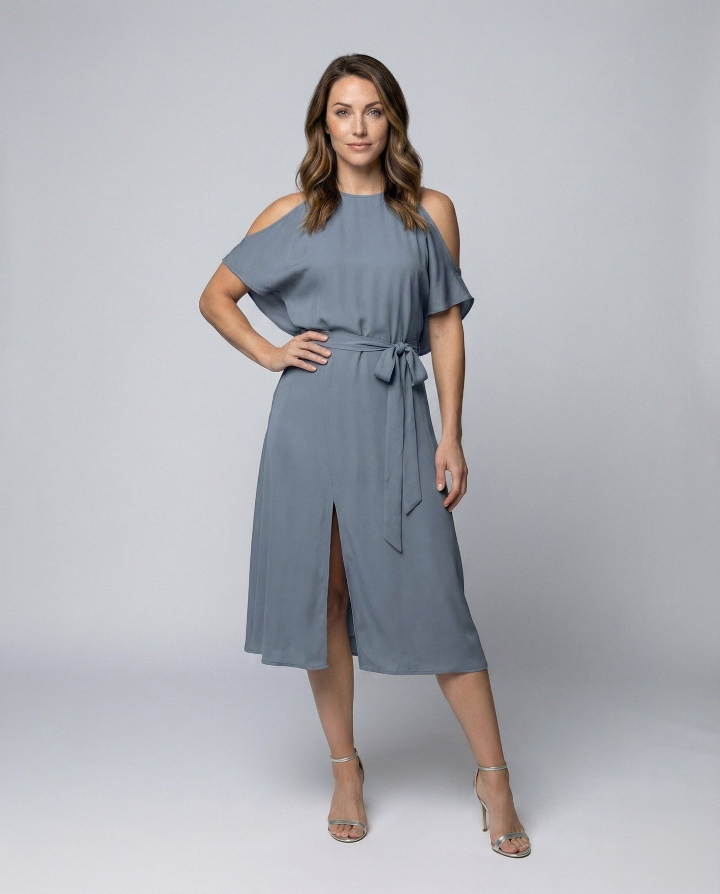 Abito Midi Donna Due Pezzi con Capezza - Brentozzi