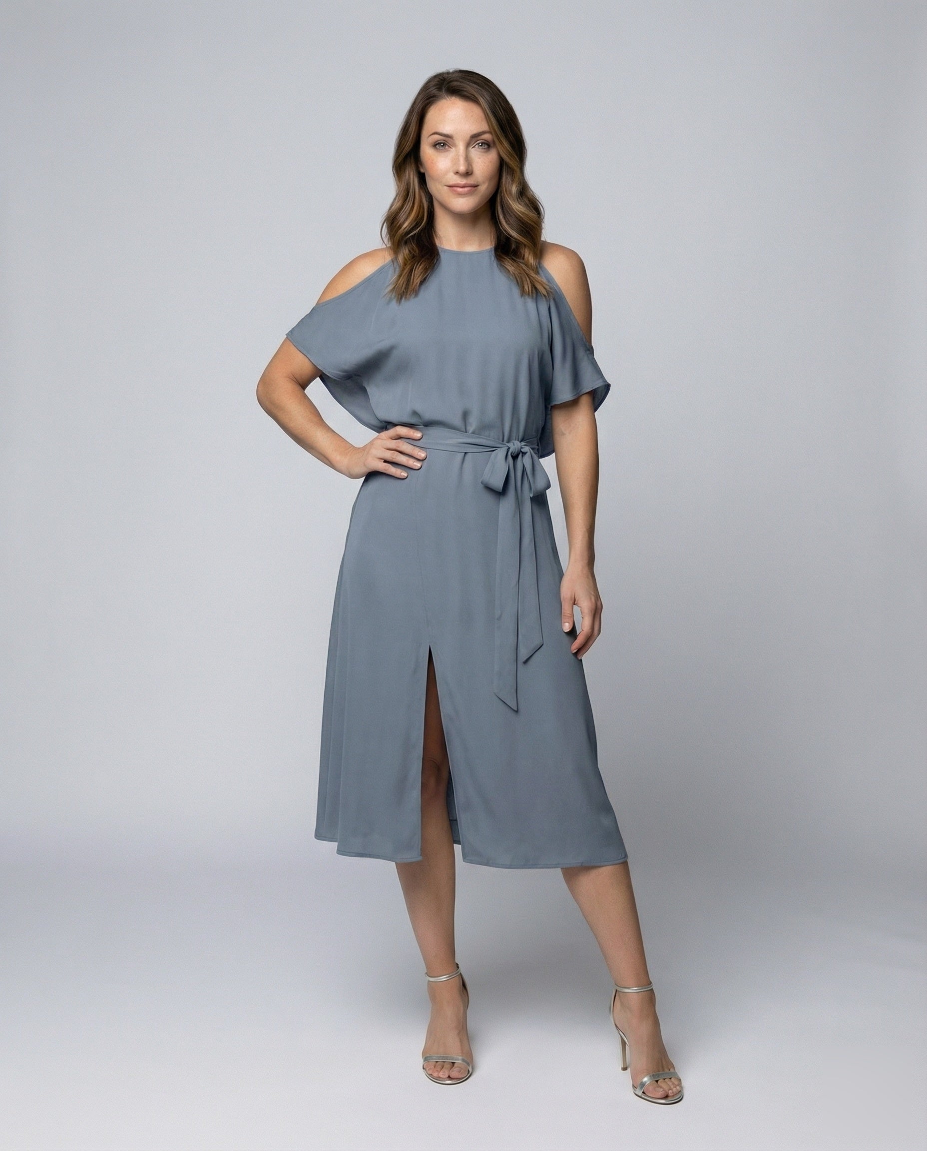 Abito Midi Donna Due Pezzi con Capezza - Brentozzi