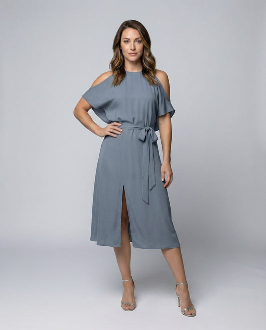 Abito Midi Donna Due Pezzi con Capezza - Brentozzi
