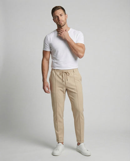 Pantaloni Chino Uomo Taglio Dritto Casual - Brentozzi
