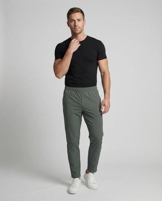 Pantaloni Jogging Uomo Funzionali Taglio Conico - Brentozzi