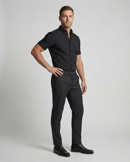 Camicia Uomo Slim Fit Manica Corta - Brentozzi