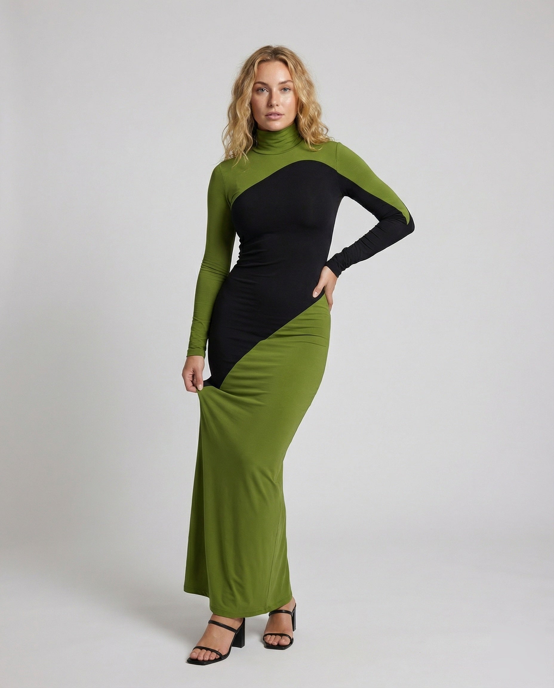 Abito Maxi Donna Elegante Stile Sirena - Brentozzi