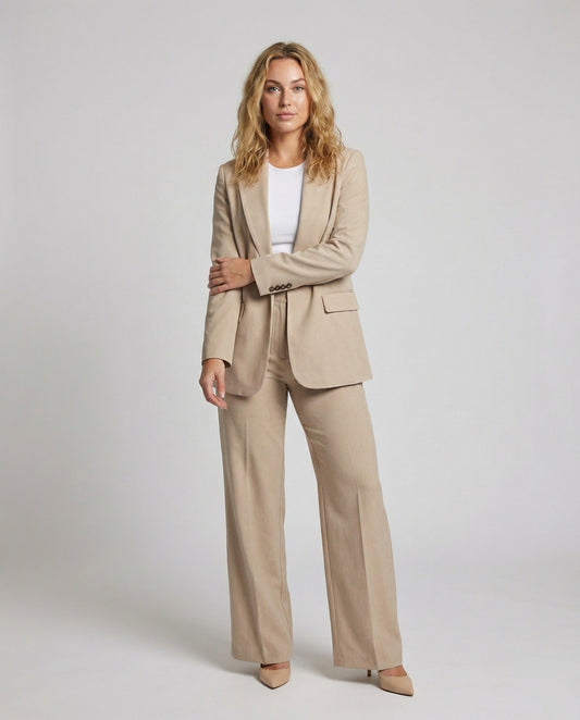 Completo Elegante Donna con Blazer Lungo - Brentozzi