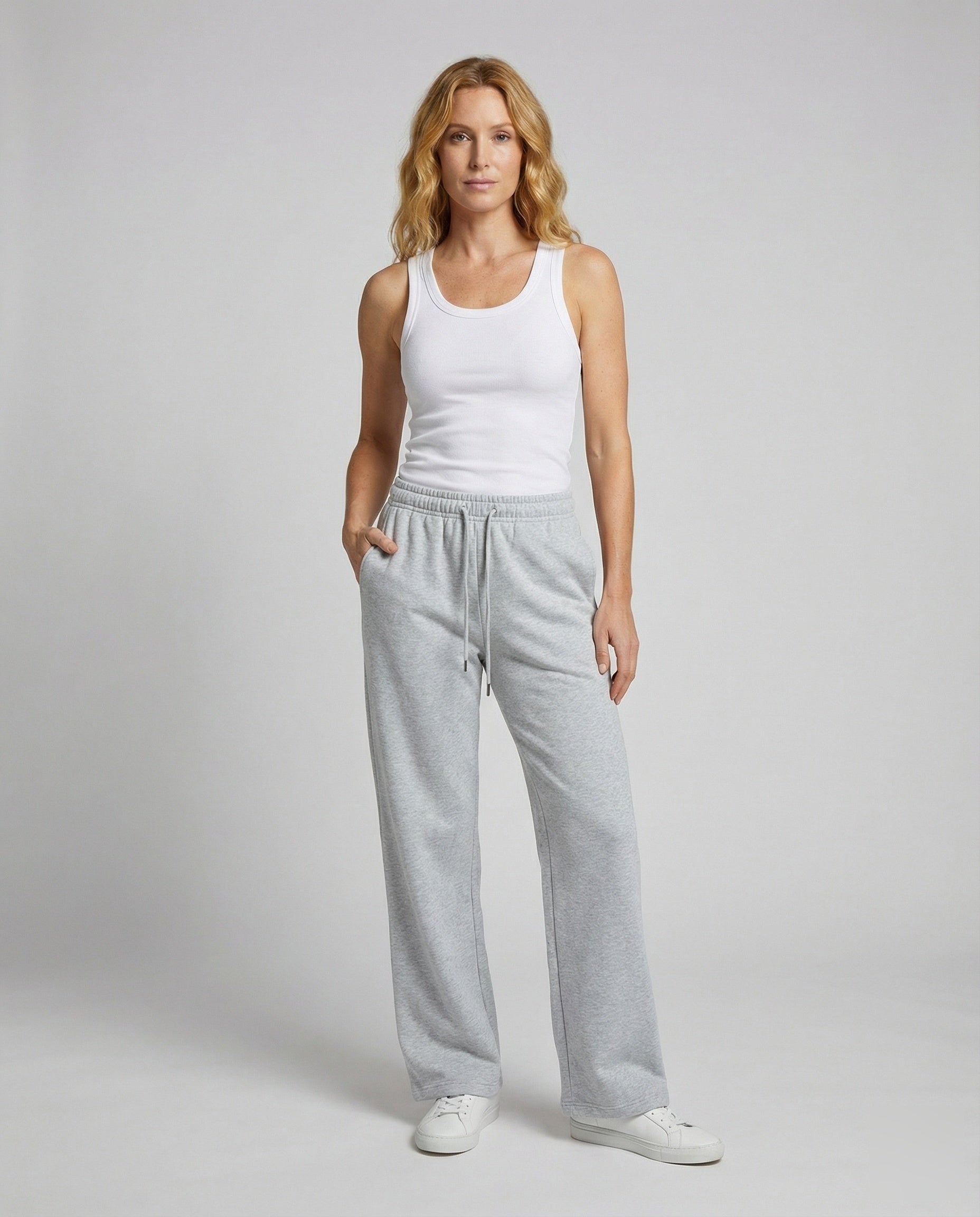Pantaloni Tuta Donna Extra Larga con Coulisse - Brentozzi