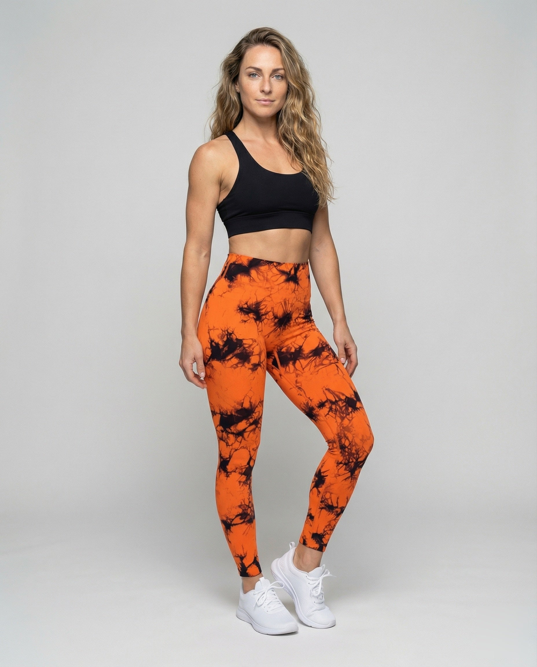 Leggings Fitness Donna con Contorno Glutei Elasticizzati - Brentozzi