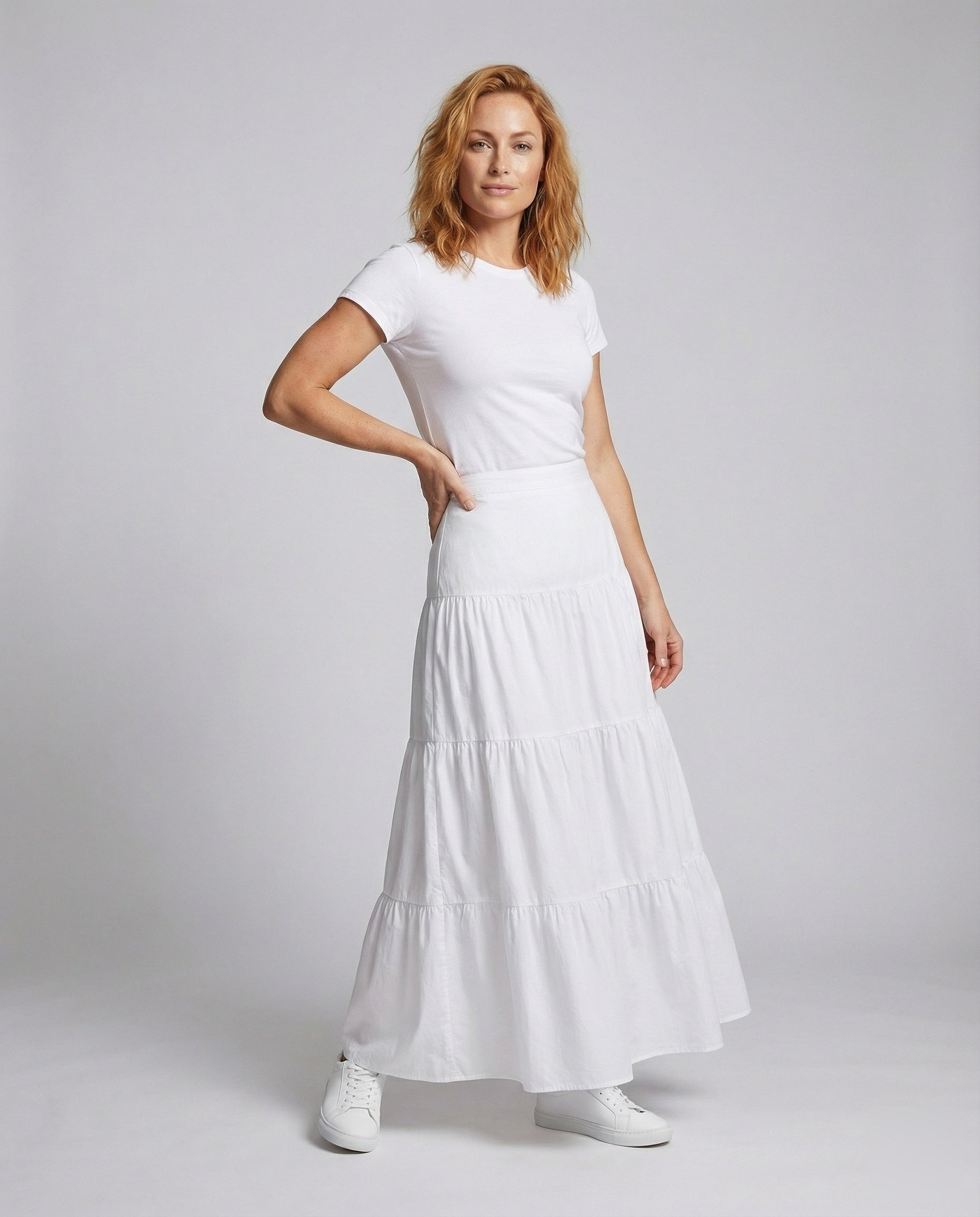 Gonna Donna Fluttuante Multistrato Stile Boho - Brentozzi
