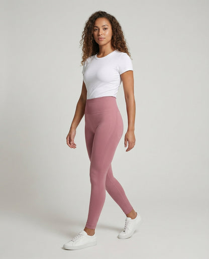 Leggings Sportivi Donna Compressione Vita Alta Modellanti - Brentozzi