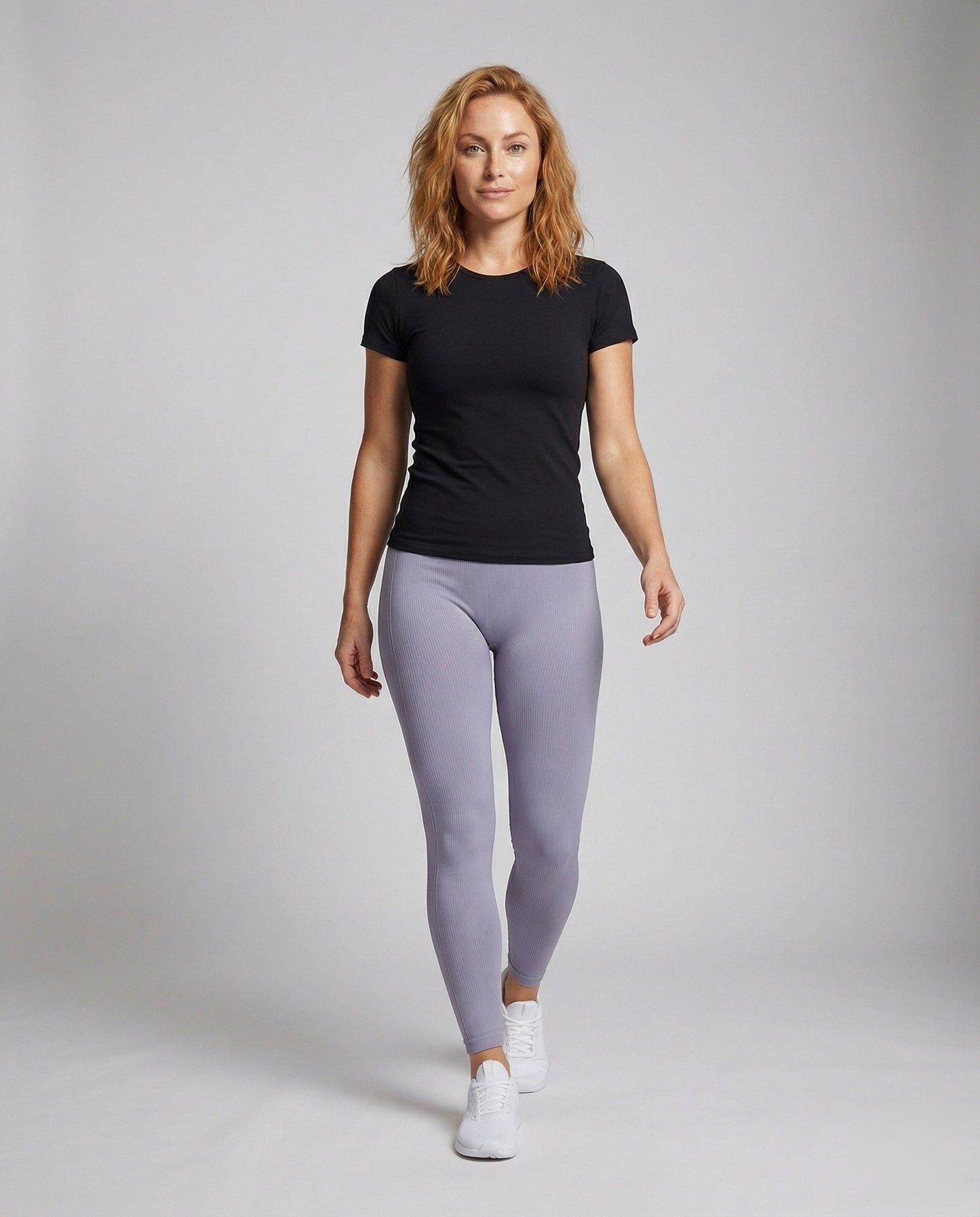 Leggings Donna Vita Alta con Supporto Addominale - Brentozzi