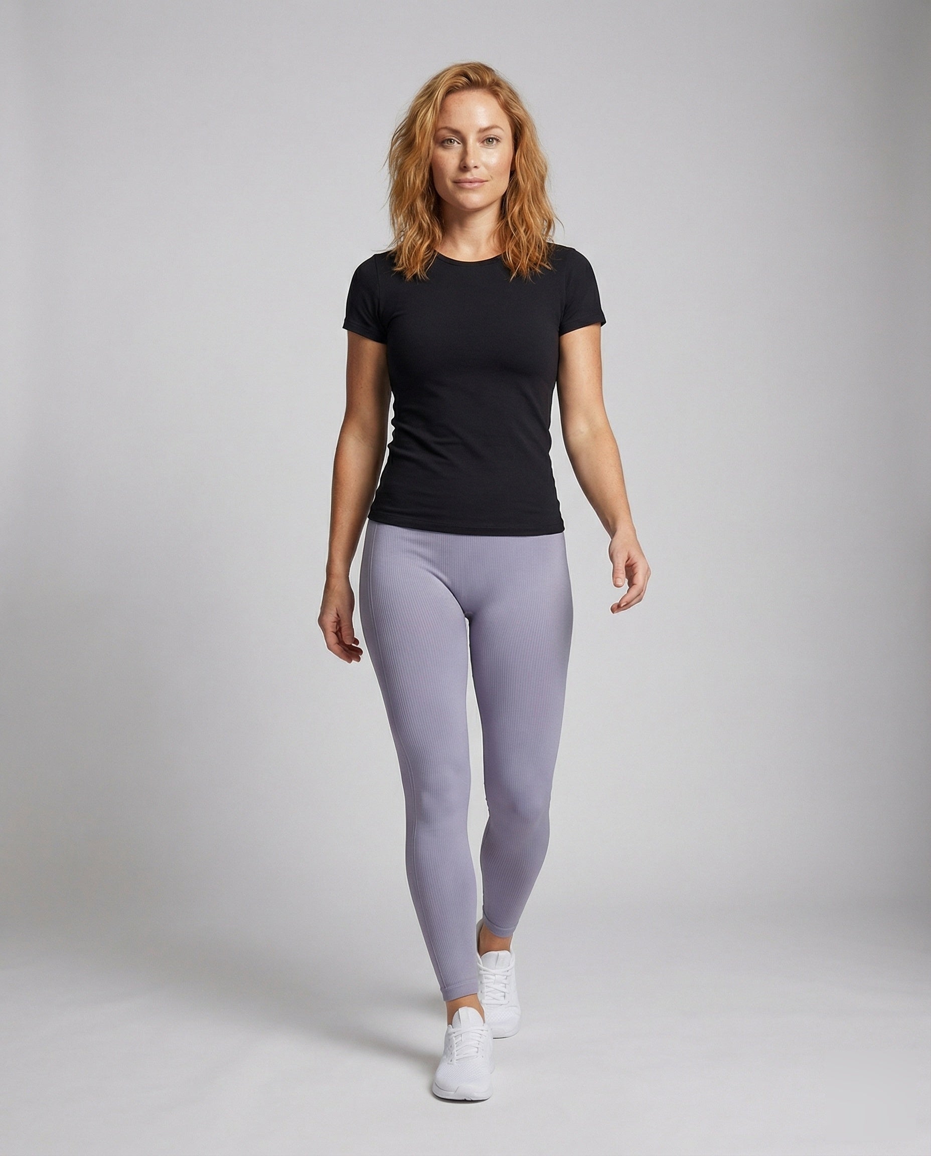 Leggings Donna Vita Alta con Supporto Addominale - Brentozzi