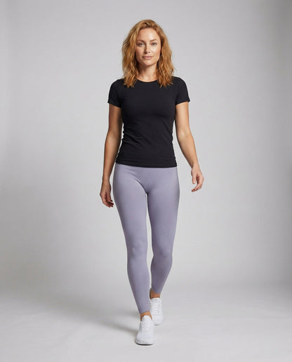 Leggings Donna Vita Alta con Supporto Addominale - Brentozzi