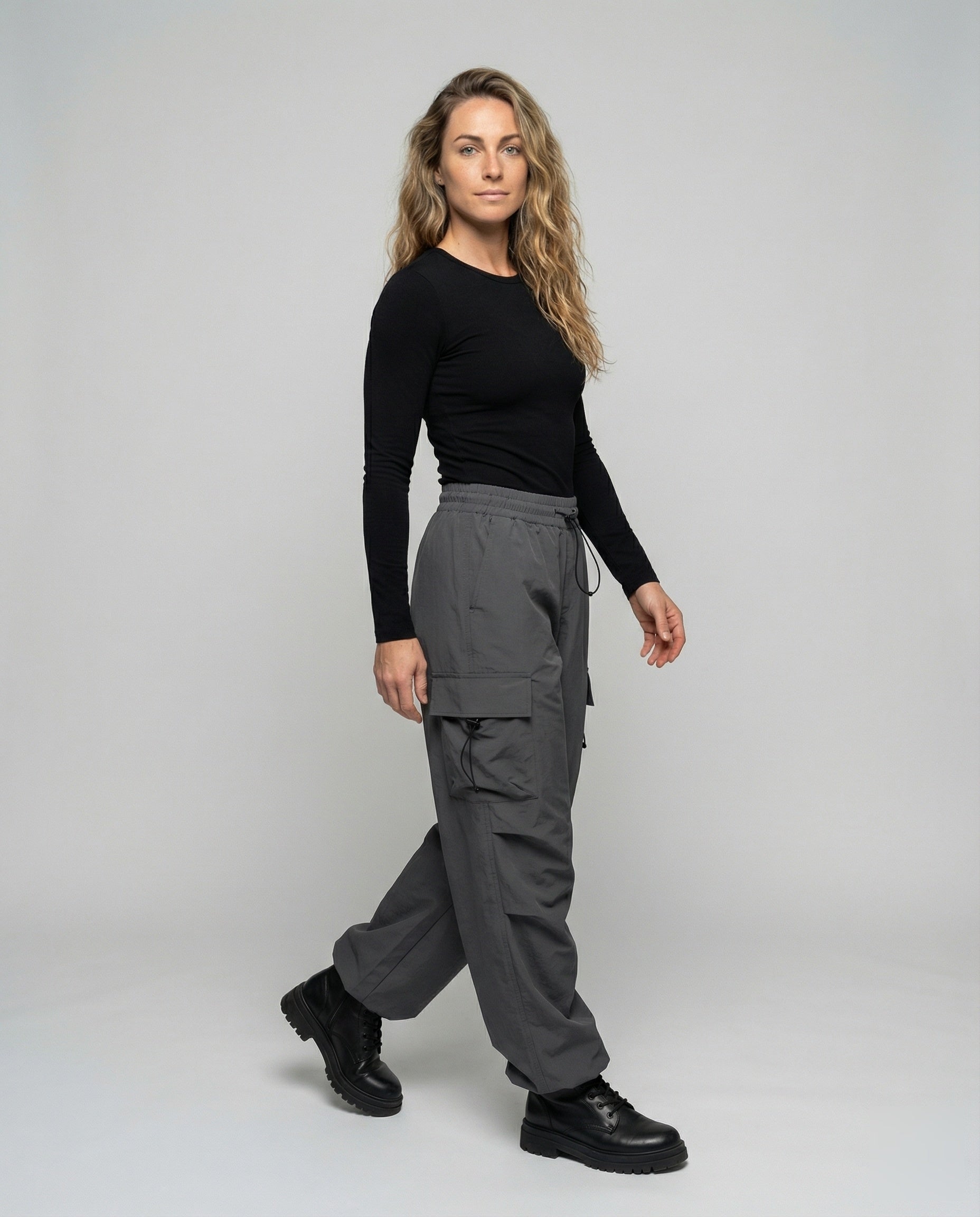 Pantaloni Donna Multifunzione con Tasche a Patta Comodi - Brentozzi